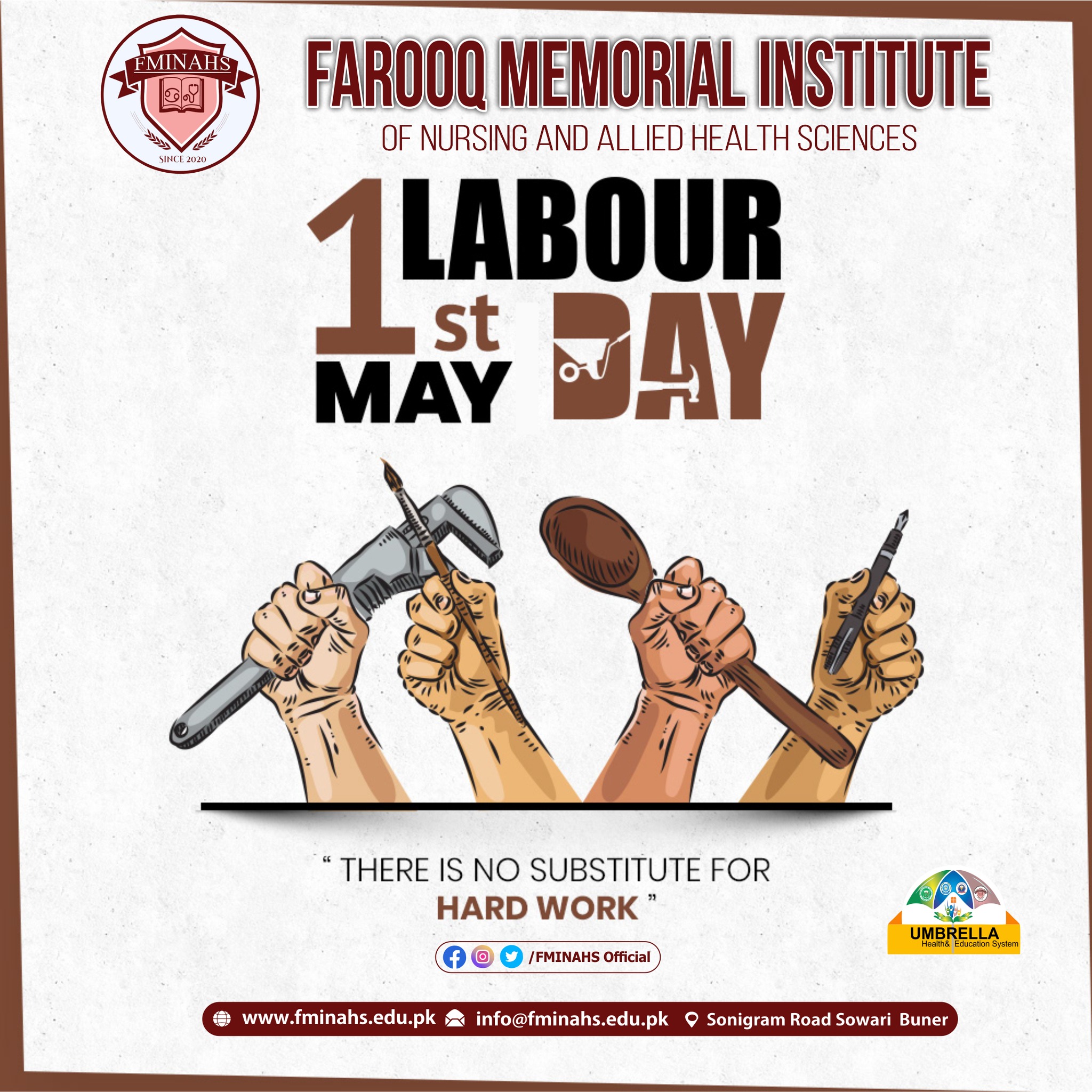 In recognition of Labour Day