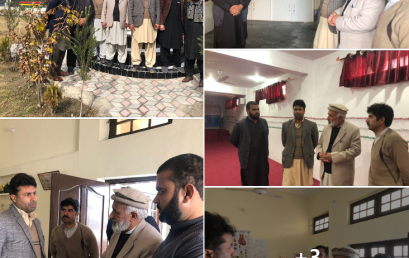 Dr. Abdul Wahid visited to FMINAHS Buner