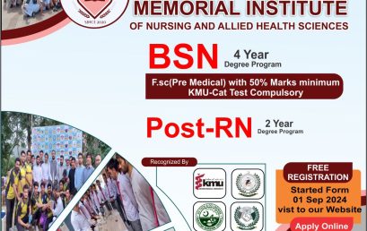 Admission Open 2024 Fall